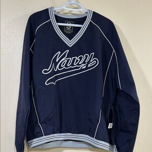 Gorgeous Navy V-Neck Shirt Jacket, Men’s Medium & XL, Retail $65